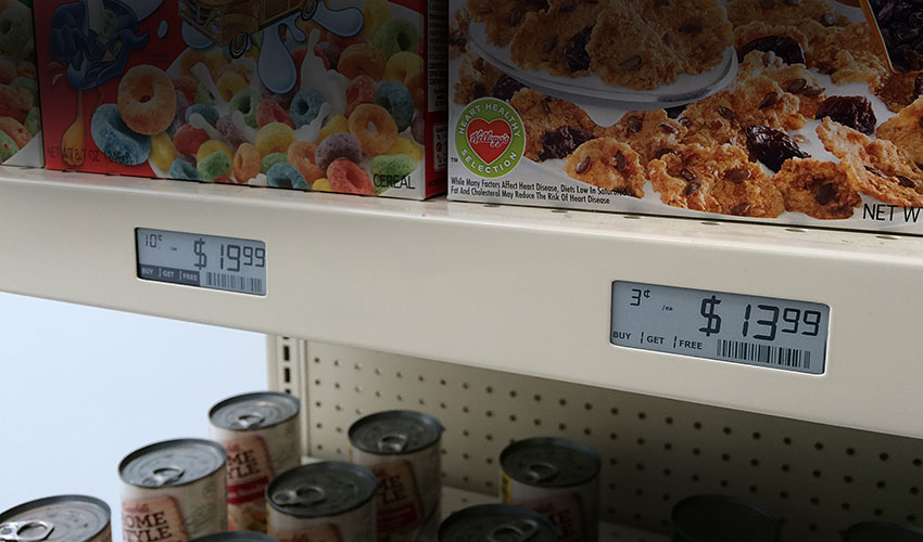 Electronic Shelf Labels, eInk ePaper